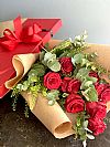 Red Box - Koυτί με 11 τριαντάφυλλα Ecuador 
