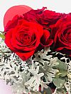 Love me tender - Καπελιέρα με 7 τριαντάφυλλα Ecuador