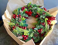 Christmas Wreaths - Χριστουγεννιάτικο Στεφάνι (μεγάλο)_1