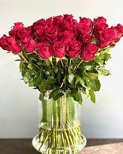 Dance me to the end of love - Mπουκέτο με 50 τριαντάφυλλα Royal Explorer