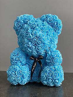 Rose Bear Blue