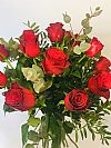 Paris - Μπουκέτο με 17 κόκκινα τριαντάφυλλα Ecuador