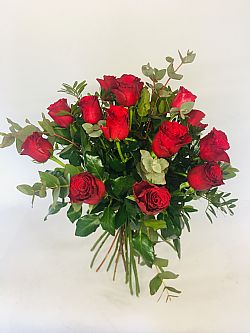 Paris - Μπουκέτο με 17 κόκκινα τριαντάφυλλα Ecuador